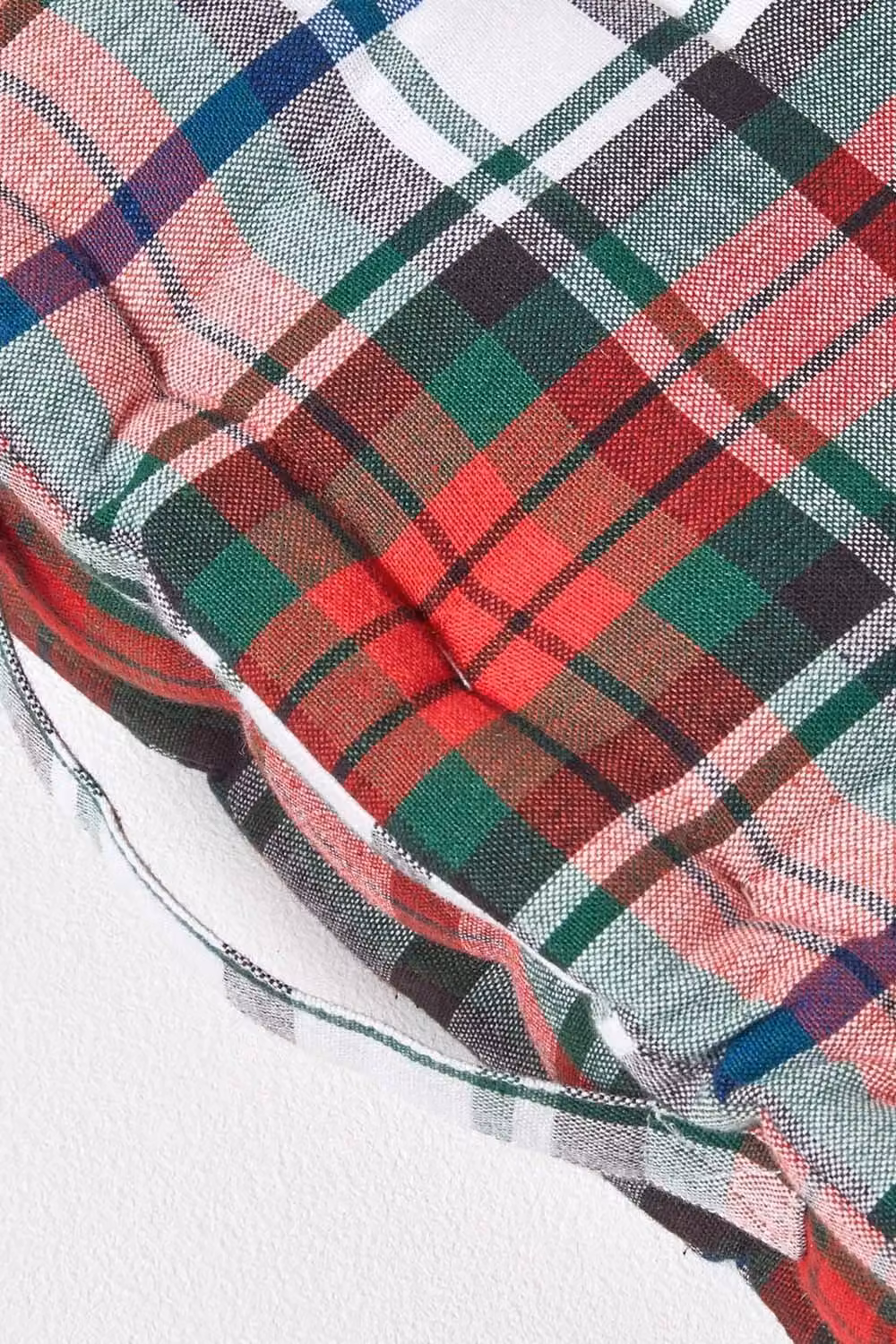 Homescapes Red Macduff Tartan Cotton Floor Cushion, W/D/H: 50 x 50 x 50 cm – 2