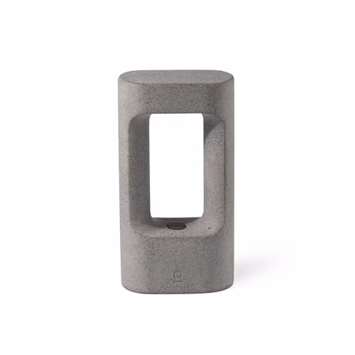 Netlighting Totem 285 Grey LED Bollard Lamp, 6.5W, 3000K Warm White, IP55 – 1