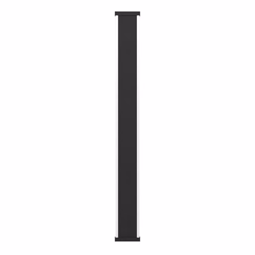 Eglo Neviano Black Rectangular LED Outdoor Wall Lamp with Up and Down Lighting