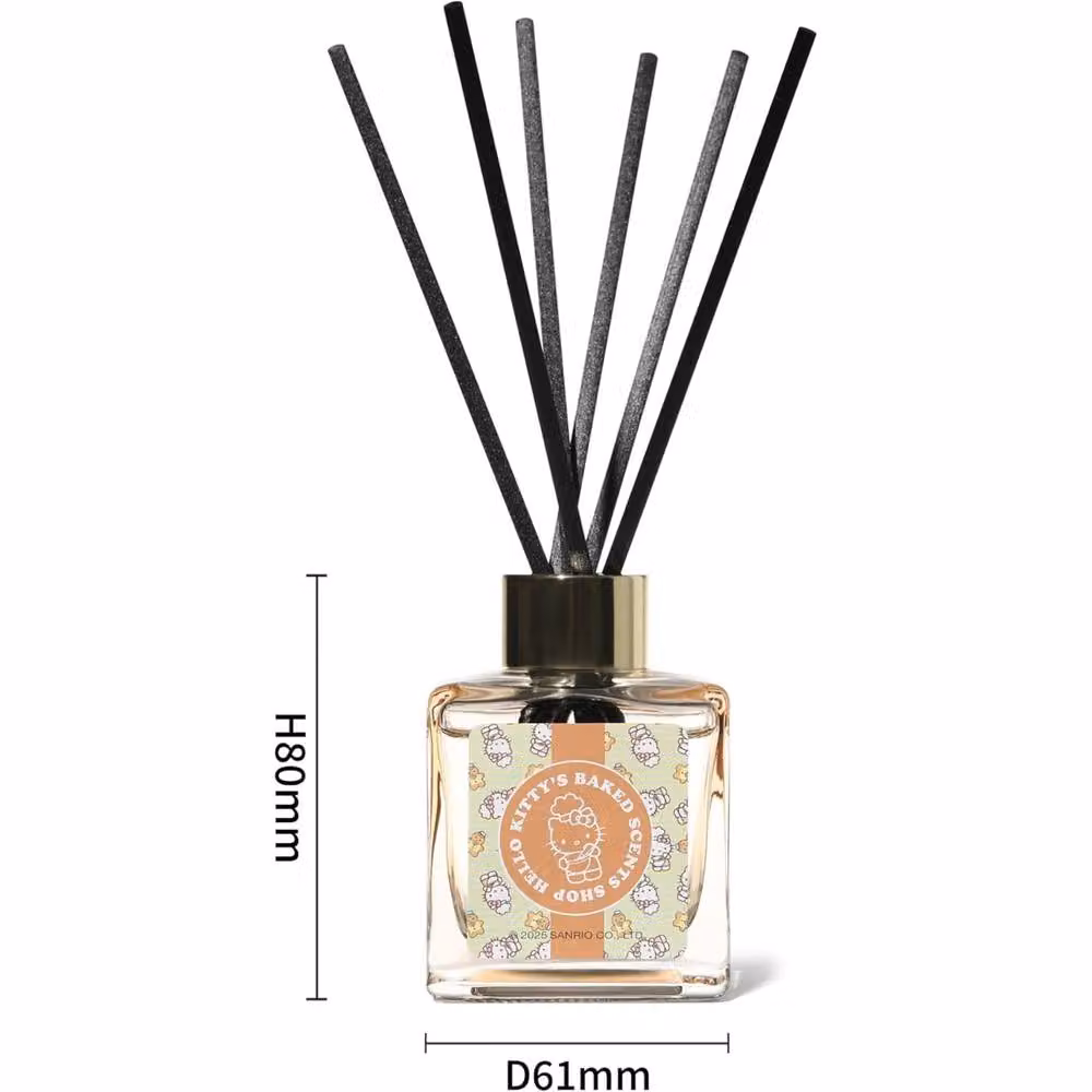 Hello Kitty Gingerbread Reed Diffuser, 100ml, Brown – 2