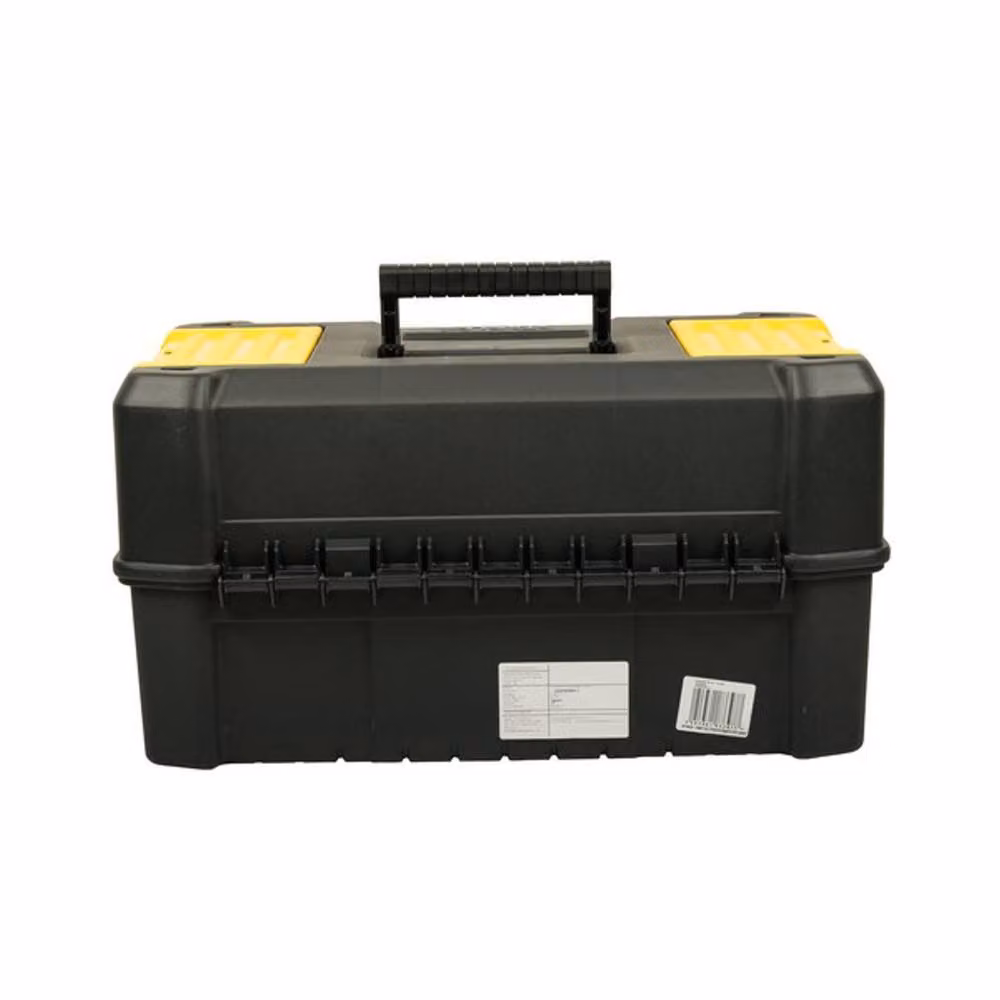 DeWalt Tool Box with Inserts in Black