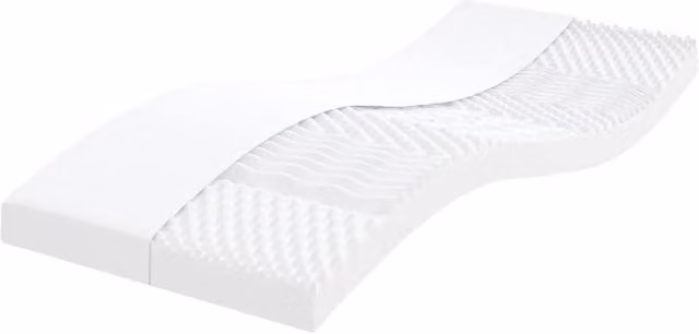 Berkfield Home Comfort Foam Mattresses, 2 Pack, White, W/D/H: 90 x 190 cm