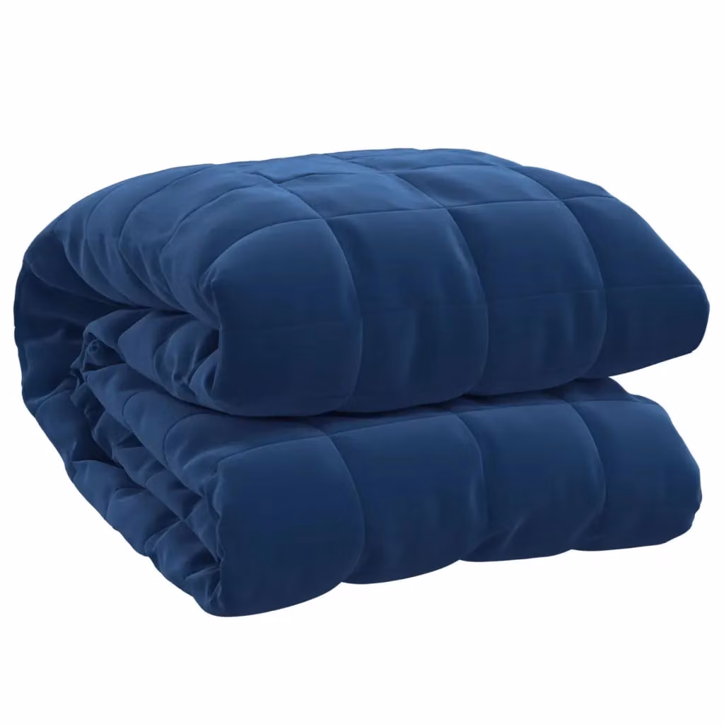 Berkfield Home Blue Weighted Blanket, W: 150 cm, D: 200 cm, 7 kg – 2
