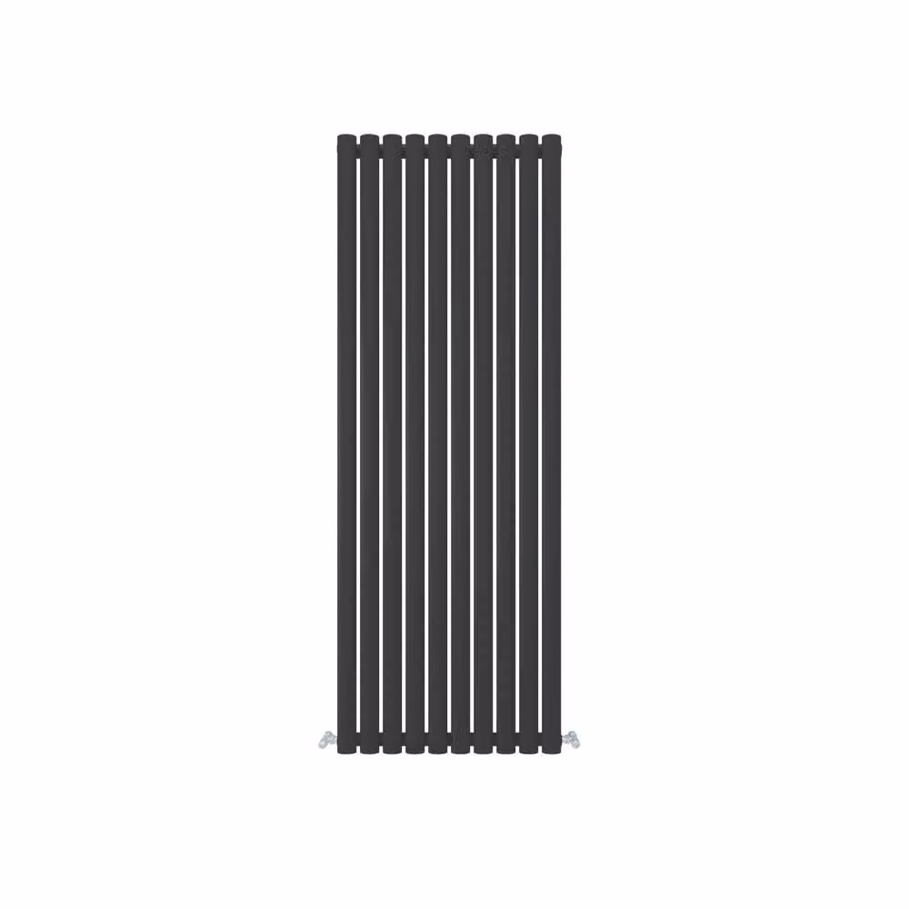 Banyetti Orva Black Vertical Double Oval Column Radiator H 160 cm x W 59 cm – 4