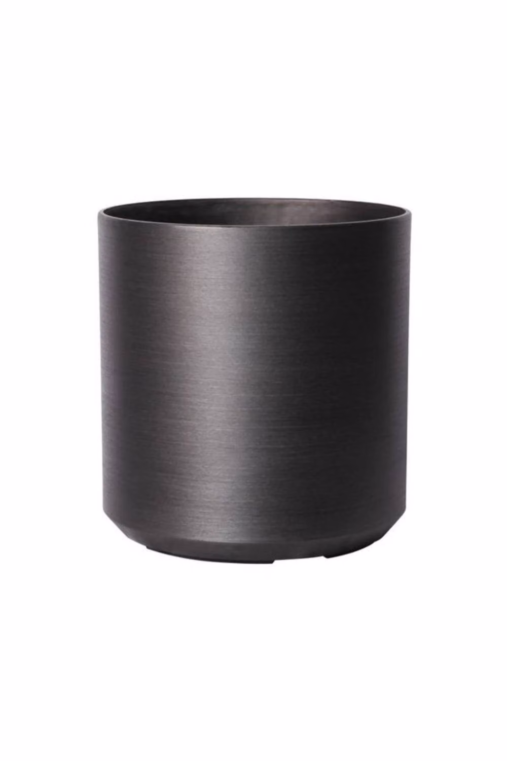 KDMD Dark Grey Metallic Look Cylinder Planter Tub – 2