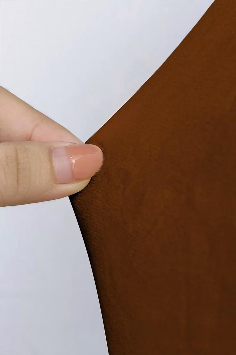 Neel Blue Velvet High-Back Dining Chair Covers in Dark Brown, Stretchable Spandex Slipcovers