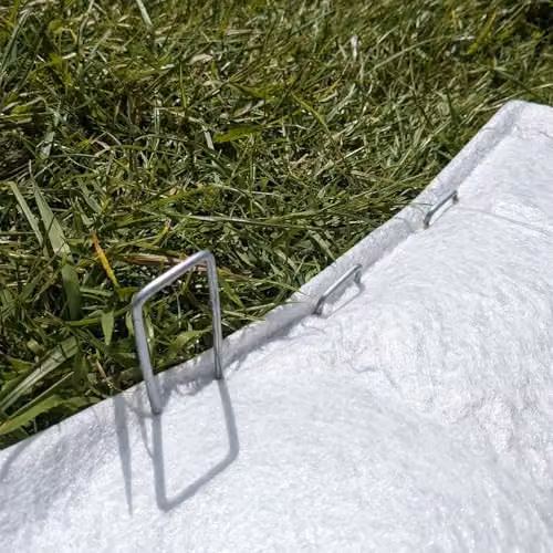 Spudulica White Geotextile Separation Fabric Membrane for Garden Drainage and Weed Control, W: 1.1 m, L: 5 m – 5