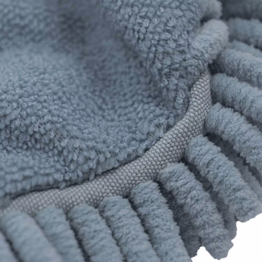 JVL Microfibre Cleaning Hand Mitt Duster, Grey – 3