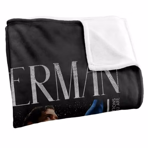 LOGOVISION Superman (2025) Movie Poster Super Soft Fleece Throw Blanket, Multicolour, W: 91 cm, D: 147 cm – 2