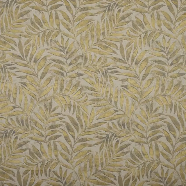 Terrys Ella Fabric Thyme in Gold and Beige