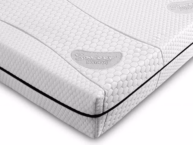 Sareer Matrah Medium Memory Foam Mattress in White, W/D/H: 180 x 200 cm