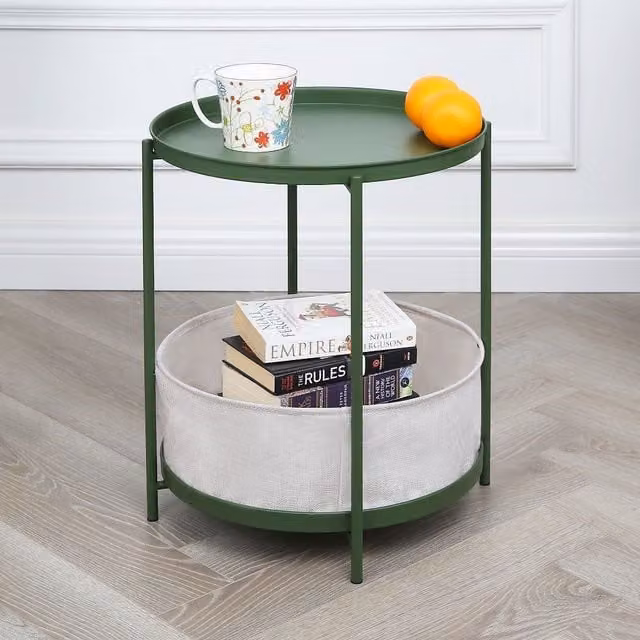 Home Garden Direct Bakewell Side Coffee Table in Green