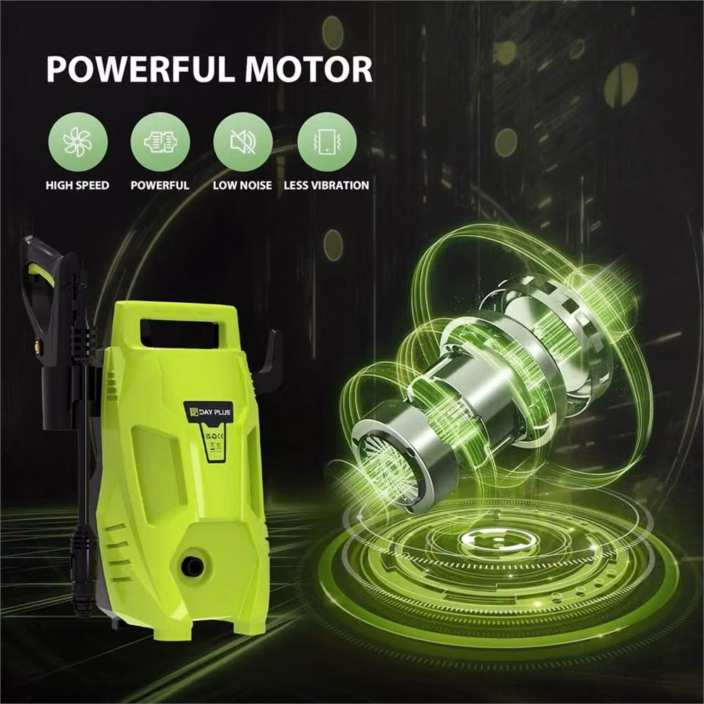 Nordara Electric Pressure Washer in Green – 4