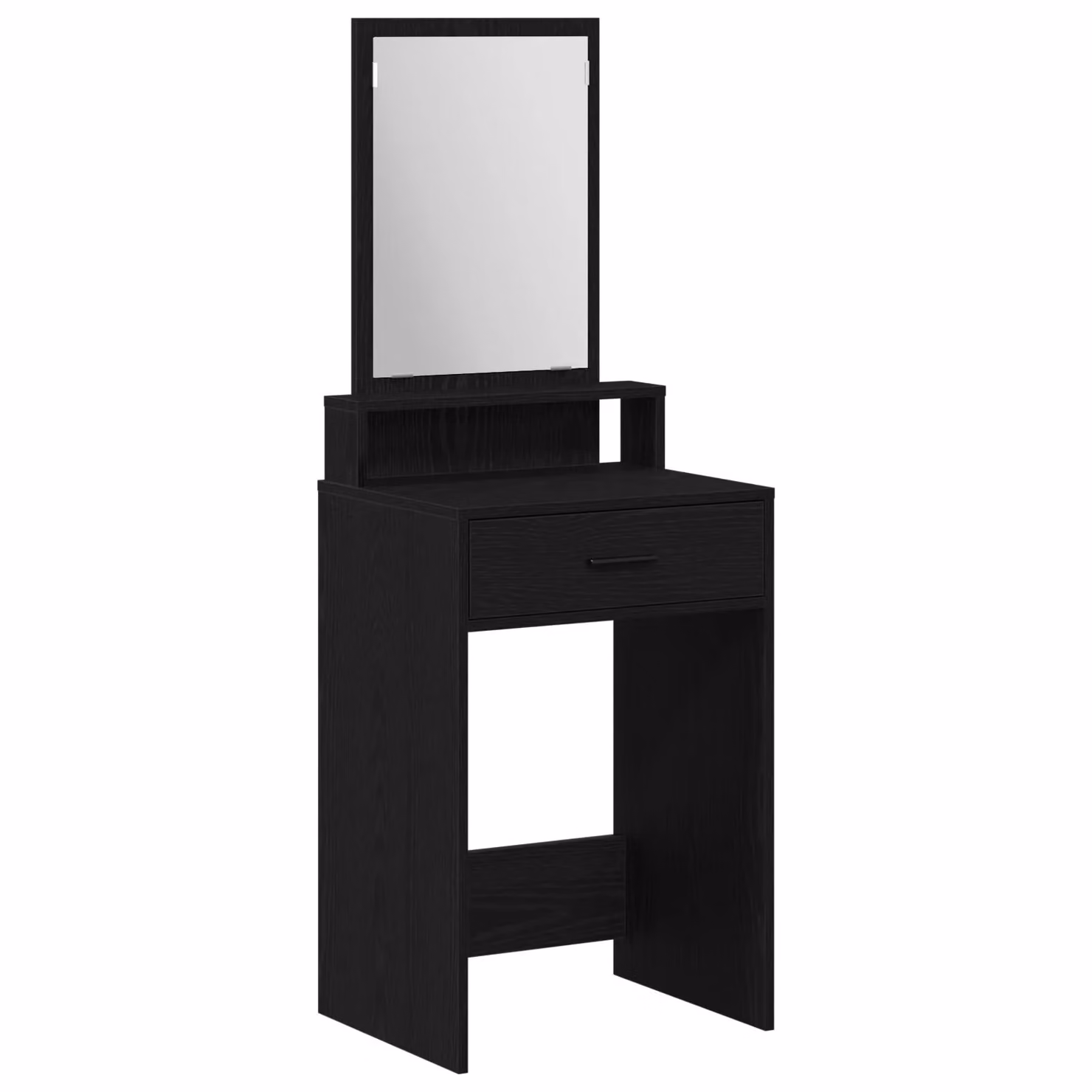 Berkfield Home Modern Black Oak Dressing Table with Drawers W/D/H: 50 x 41 x 140 cm – 2