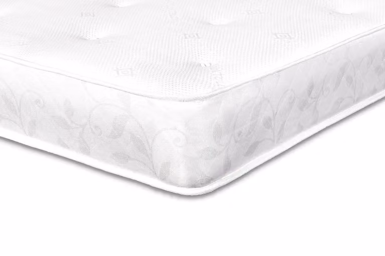 Sloomy Highbury Plush Divan Set with 2 Drawers and 26 inch Headboard in Stone, Double, W/D/H: 140 x 200 cm