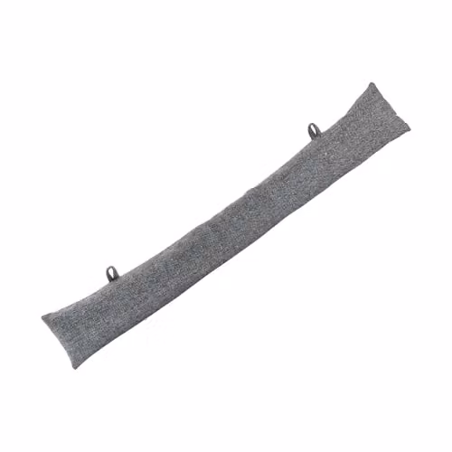 Nicola Spring Herringbone Draught Excluder, Grey – 1