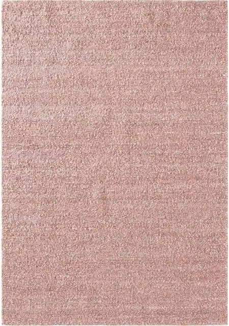 Ted Baker Portobello Handwoven Plain Living Room Rug in Pink, W/D: 160 x 230 cm