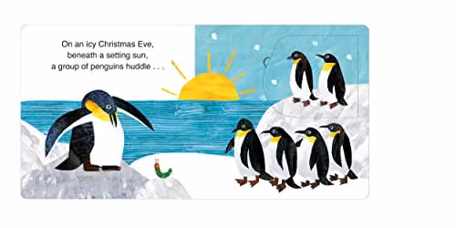 The Very Hungry Caterpillar's Night Before Christmas by Puffin, Multicolour Paper Book – 3