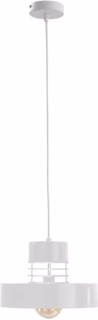 Netlighting Bossi White Wire Dome Pendant Ceiling Light, Diameter: 30 cm, E27