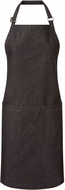Premier Fairtrade Certified Denim Apron in Black
