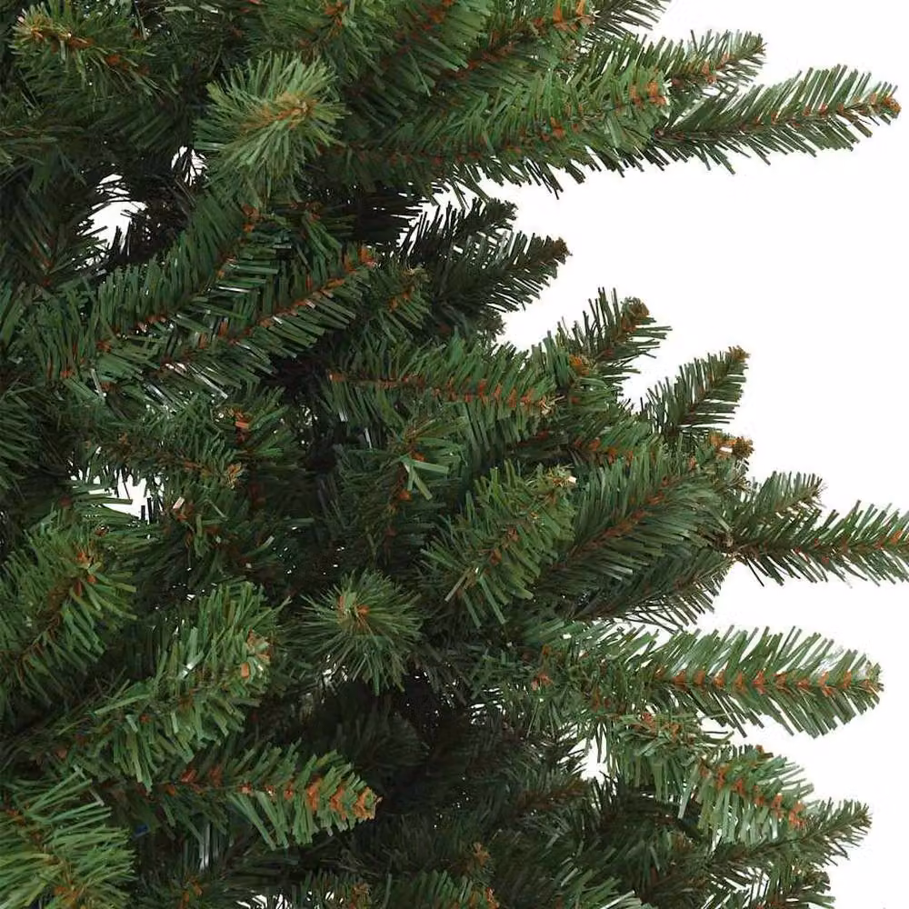 Berkfield Home Artificial Hinged Green PVC Christmas Tree with 150 LEDs, Height: 150 cm – 4