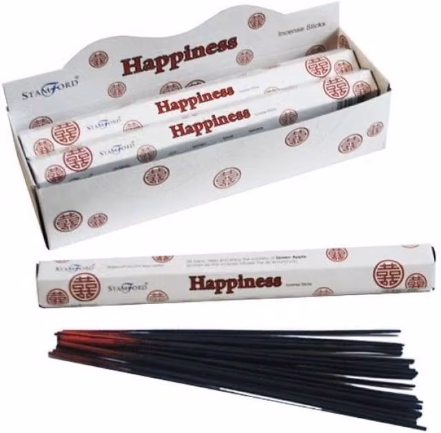 Stamford Oriental Hexagonal Incense Sticks, 20 Pack, White