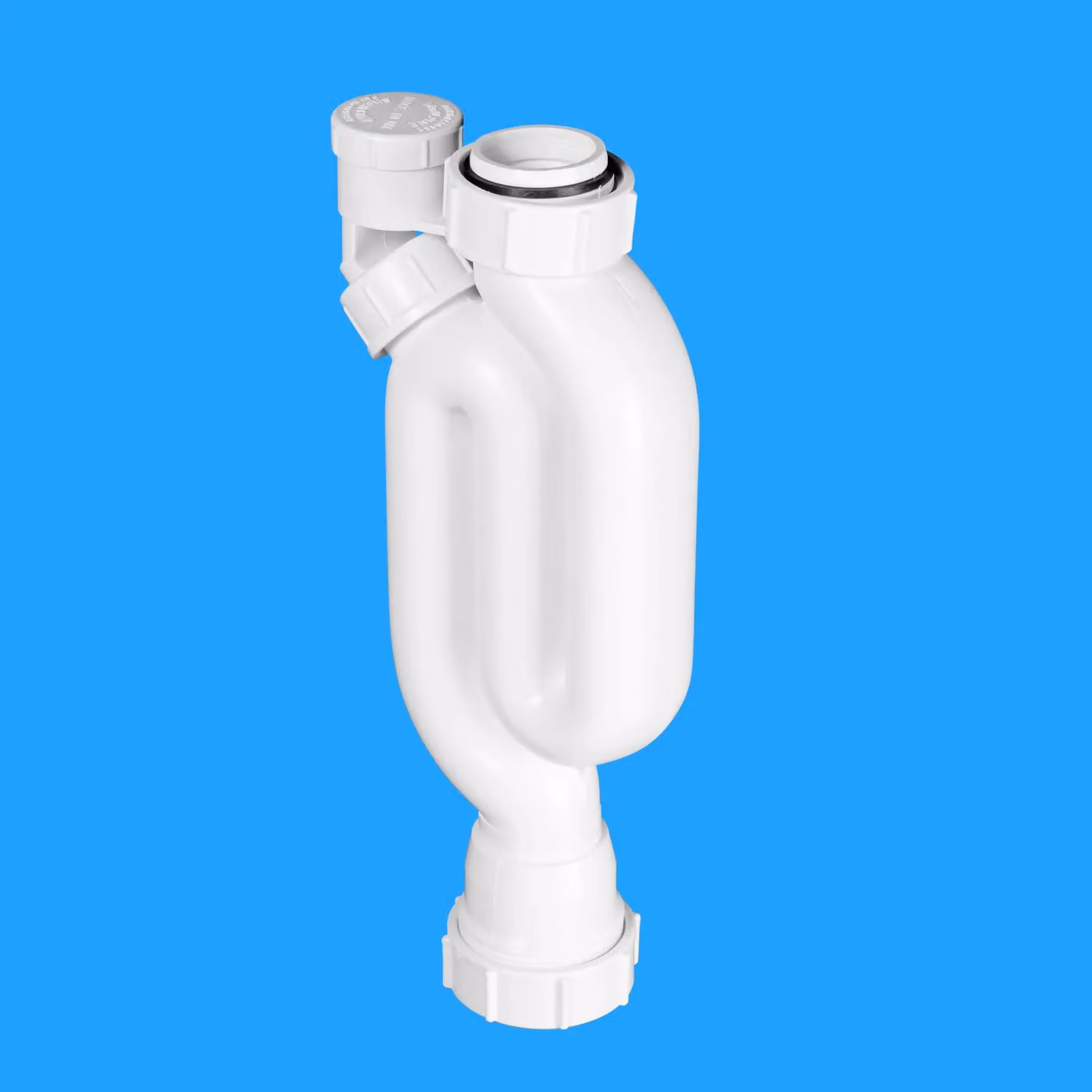 McAlpine X10V 75mm White Plastic Straight Through Anti-Syphon Silentrap Trap – 2