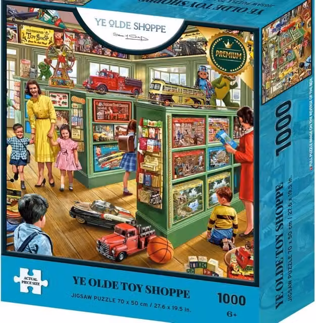 Ye Olde Collection Ye Olde Toy Shoppe 1000 Piece Multicolour Jigsaw Puzzle