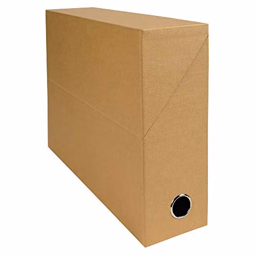 Exacompta Transfer Document Box, A4, Brown, 90 mm Spine