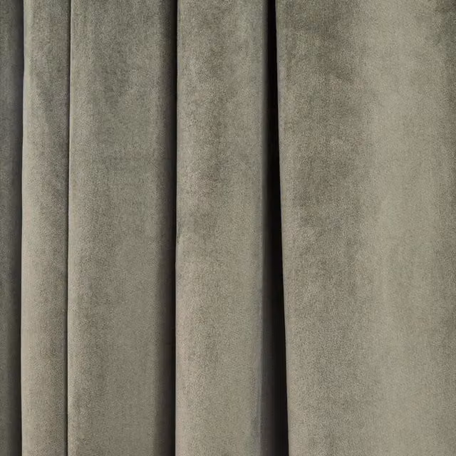 OHS Thermal Velvet Eyelet Curtains in Woodland Green