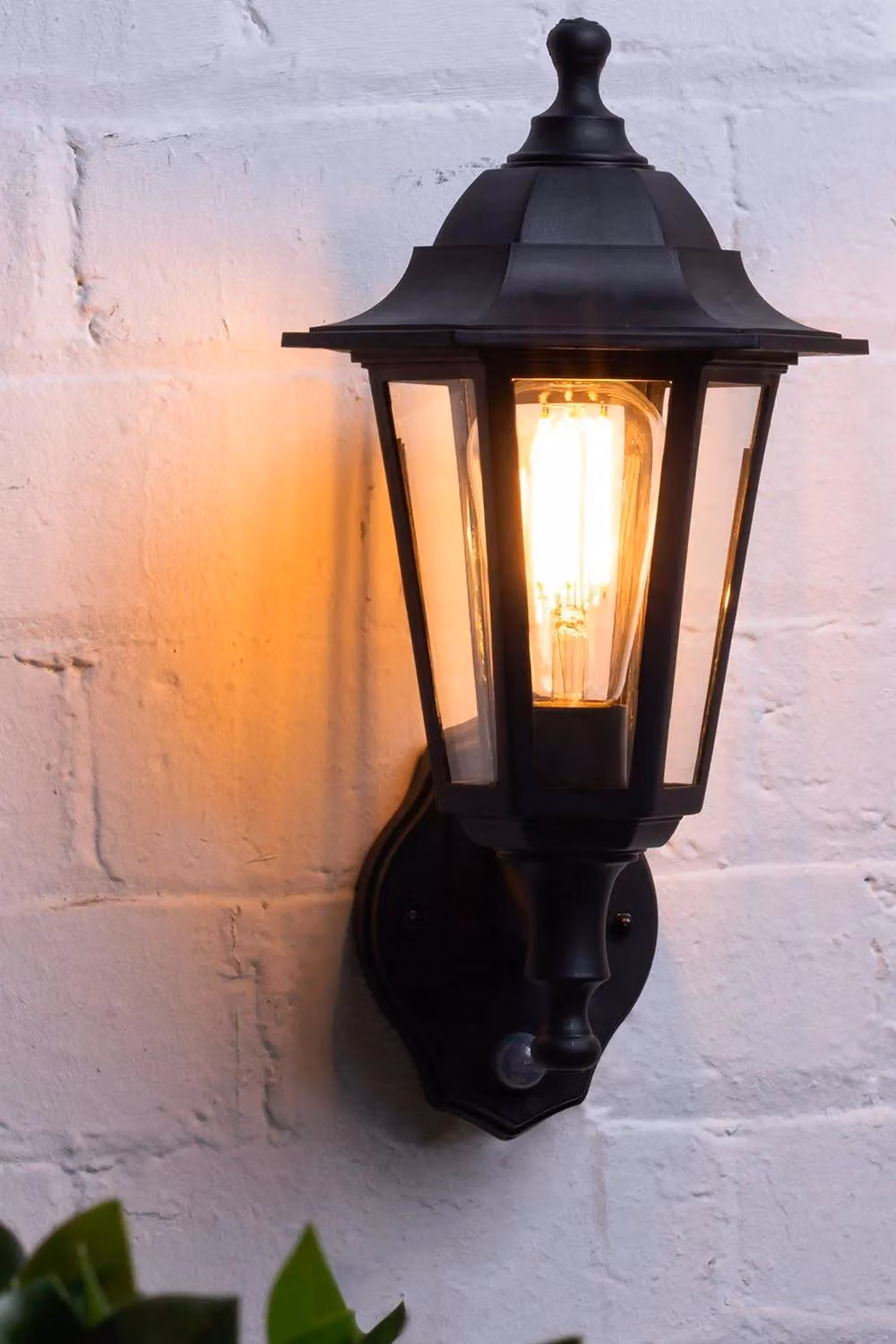 BHS Lighting Ferris Black Outdoor Wall Lantern with Motion Sensor and IP44 Rating – 3
