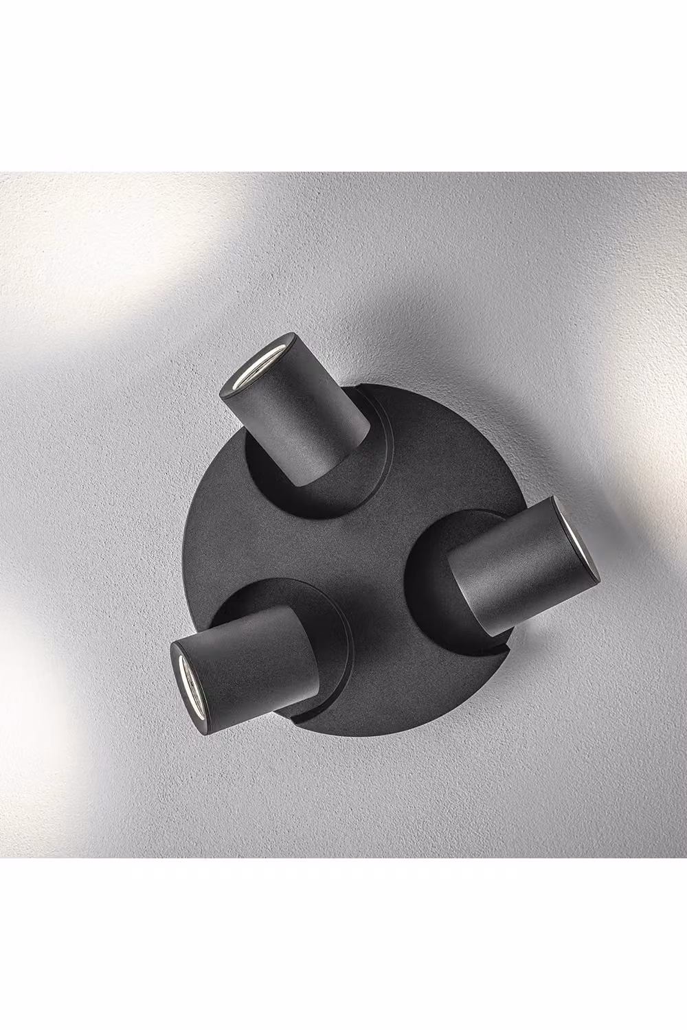CGC Lighting Carla Modern Cylinder Ceiling Spotlights in Black – 2