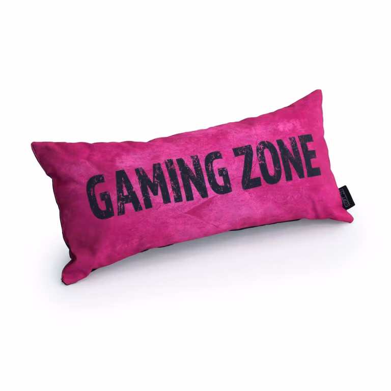 GameOver Store Gaming Cushion in Pink, W/D/H: 56 x 56 x 27 cm