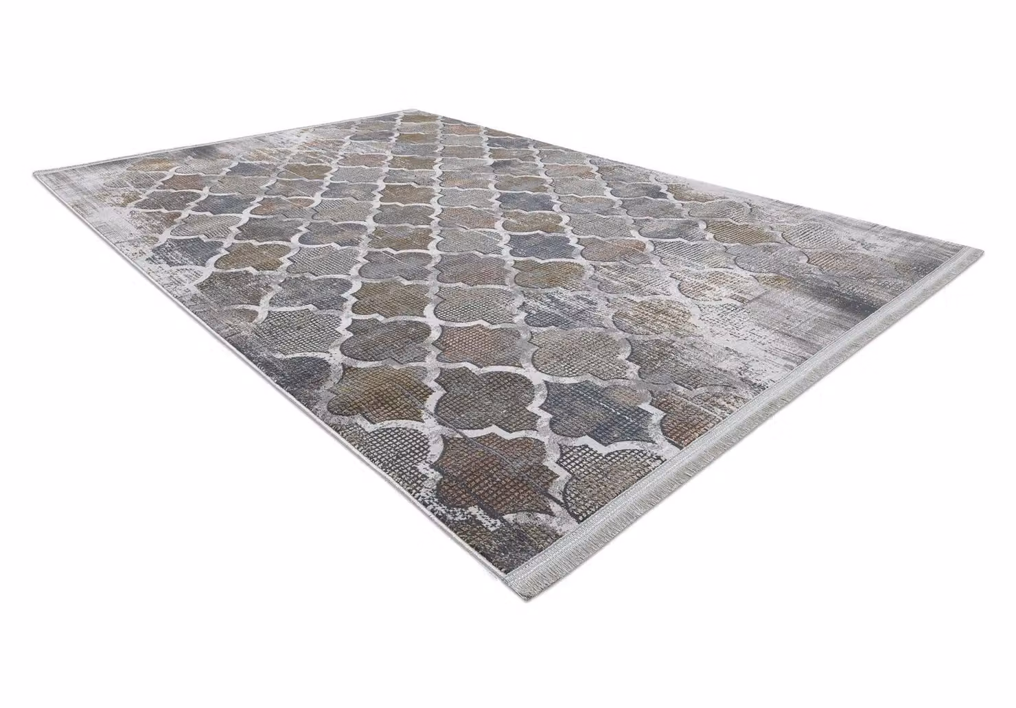 RugsX Luce Moroccan Grey Modern Rug W: 134 cm, D: 190 cm – 2