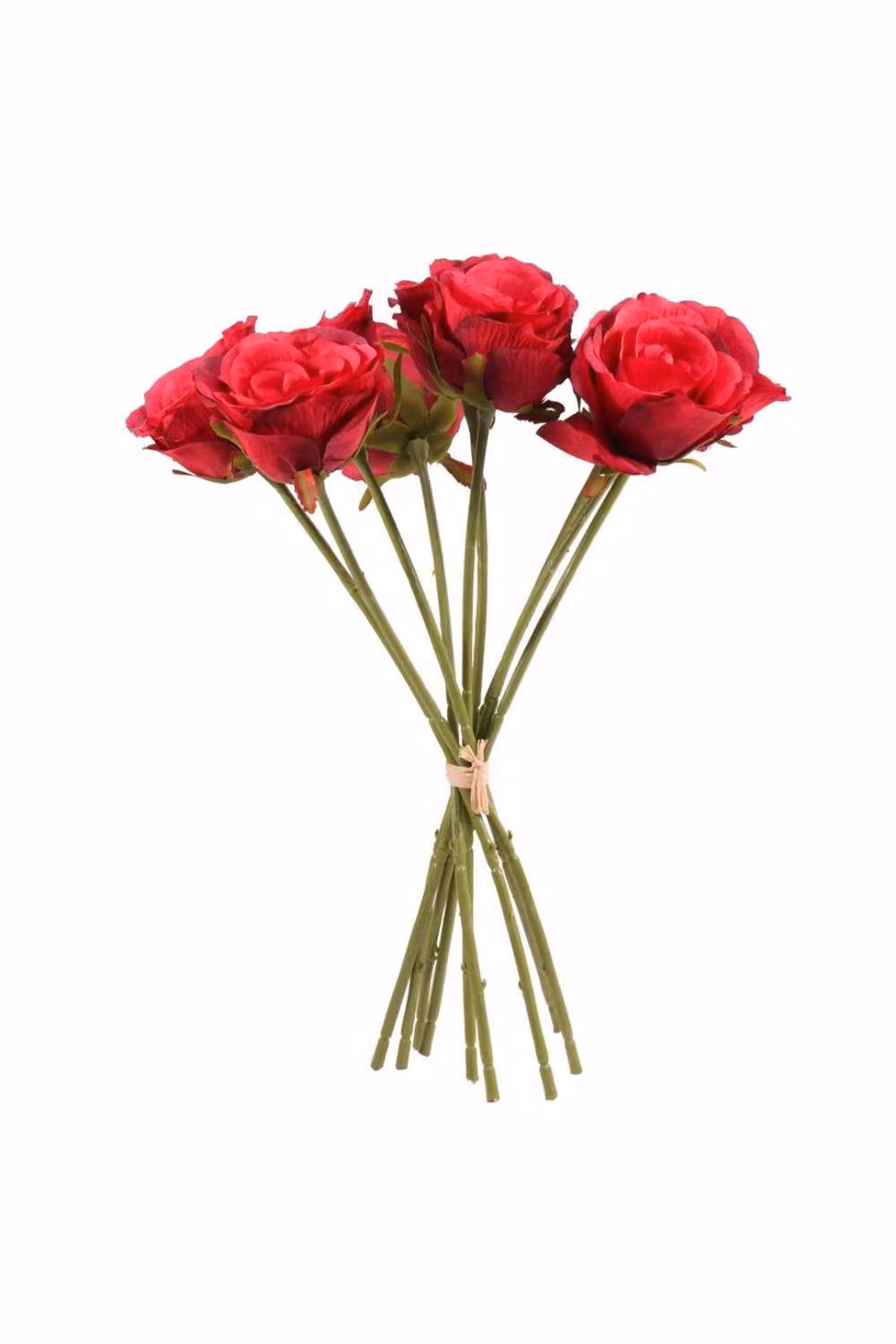 KDMD Red Artificial Rose Bundle Classic Floral Arrangement – 3