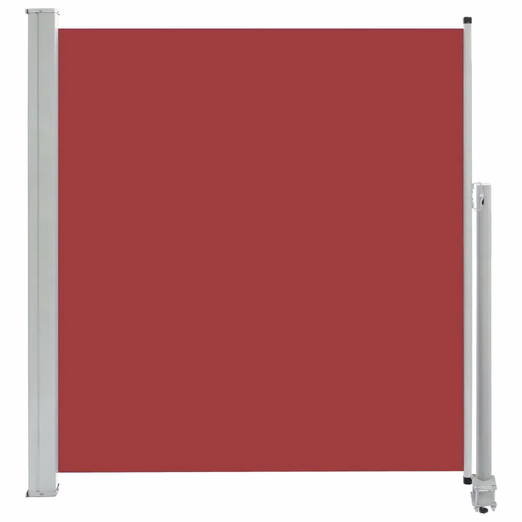 Berkfield Home Red Retractable Side Awning with Manual Pull and Polyester Fabric, W/D/H: 300 x 140 cm – 2