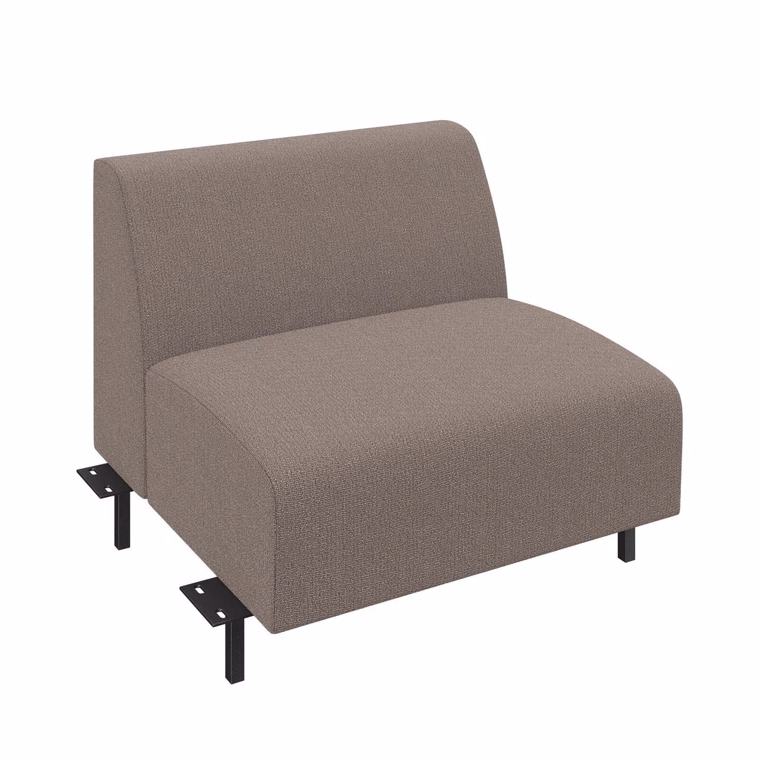 Dome Deco Lugano Module Backrest Seat in Grey