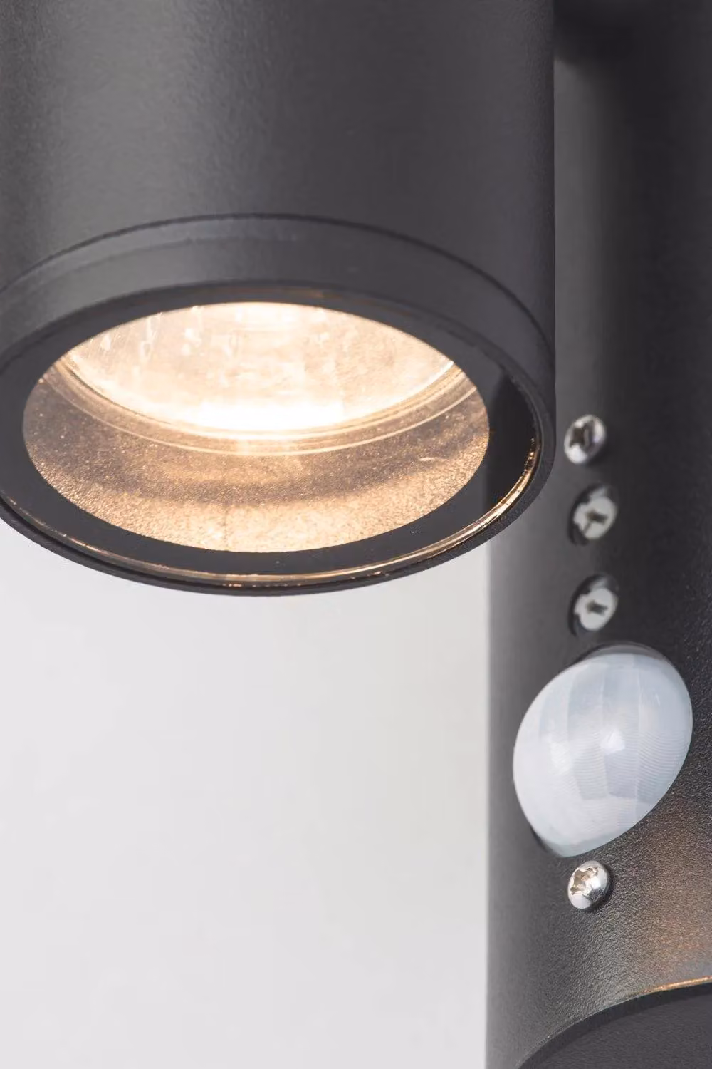 BHS Lighting Modern Up and Down Outdoor Wall Light with Motion Sensor in Grey – 2