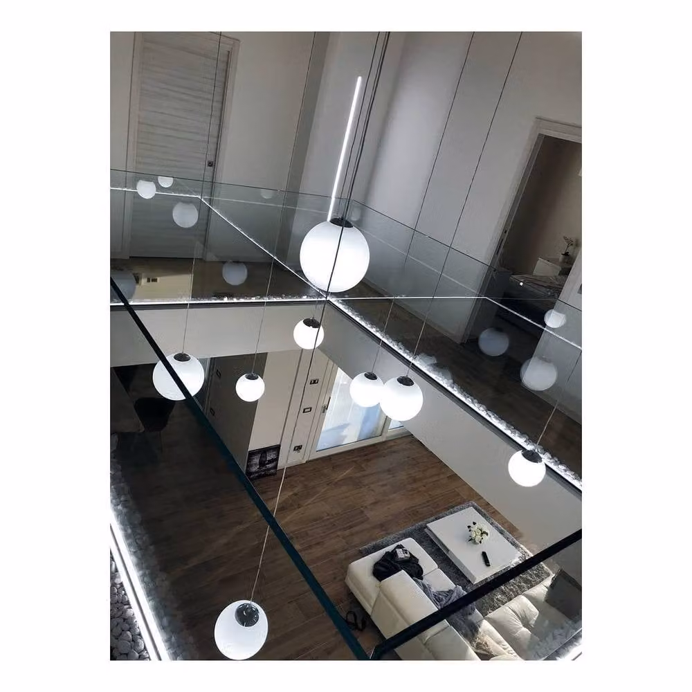 Netlighting LAMPD Globe Pendant Ceiling Light in White, W: 45 cm, H: 51 cm – 2