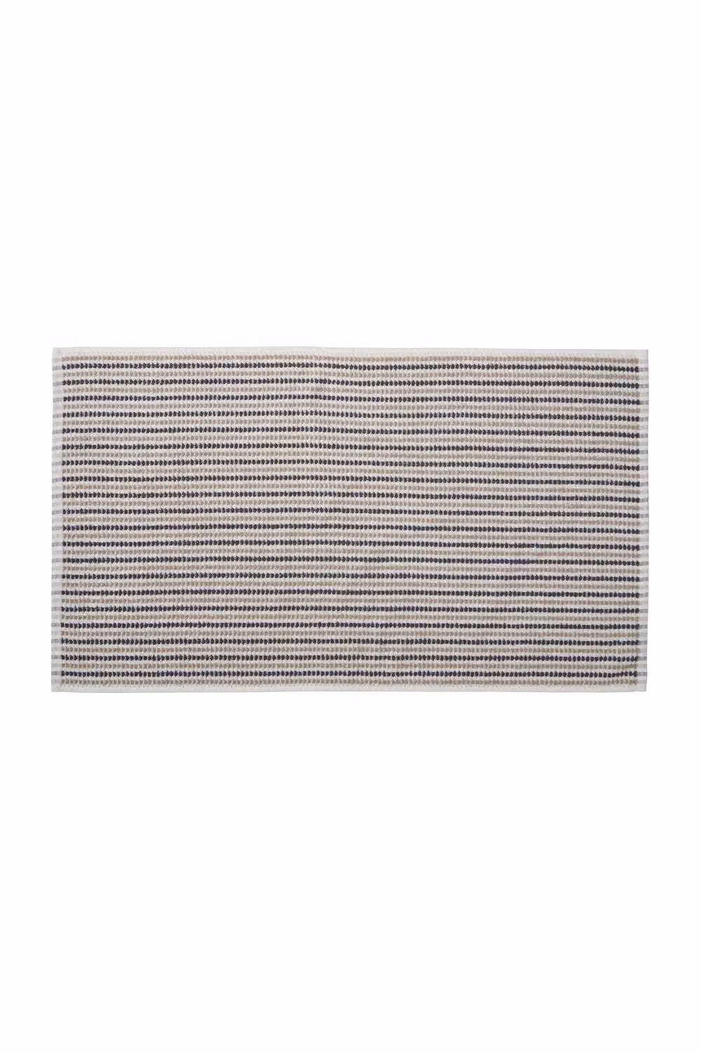 Catherine Lansfield Rice Weave Stripe Cotton Bath Sheet in Grey, W: 100 cm, H: 150 cm – 3
