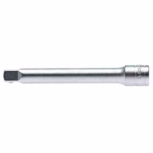 Teng 1/2in Square Drive Extension Bar, 150mm, Silver