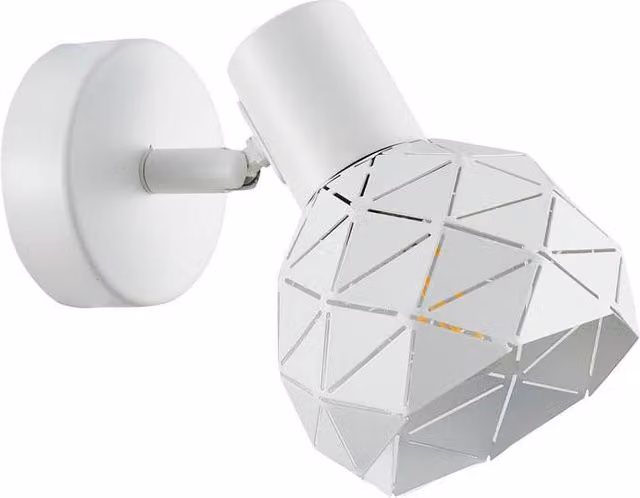 Netlighting Harley Single Wall Spotlight in White