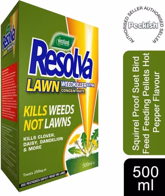 Resolva Extra Concentrate Lawn Weedkiller, 500 ml – 1