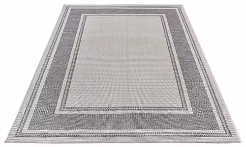 Hanse Home Cast Modern Pattern Indoor and Outdoor Rug in Beige and Grey, W/D/H: 76 x 150 cm – 3