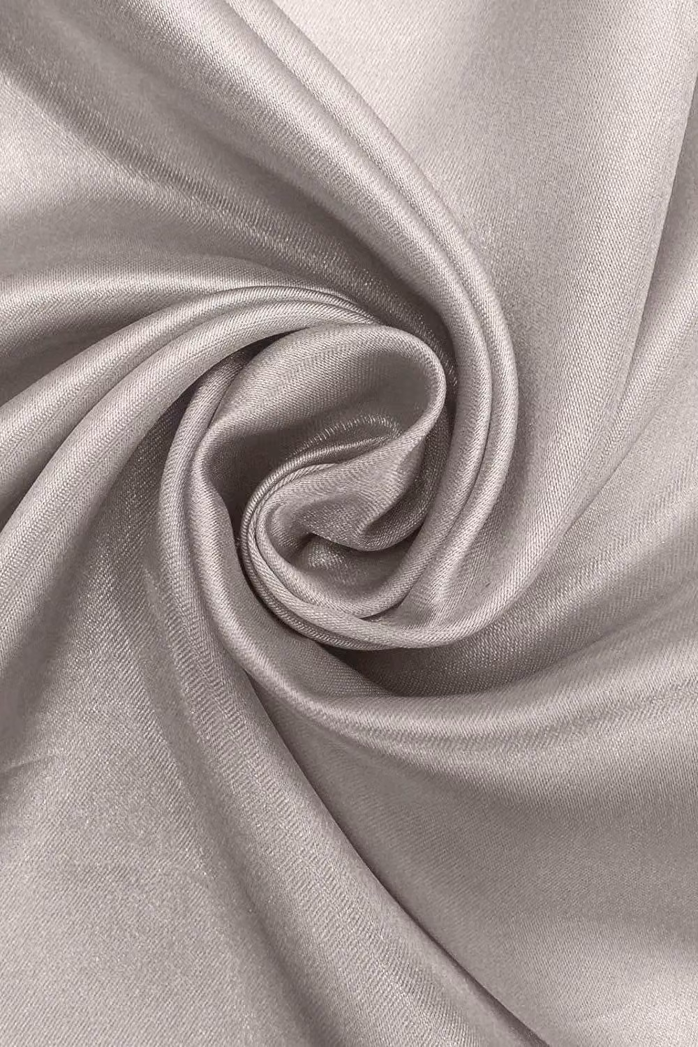 Neel Blue Satin Table Runner in Silver