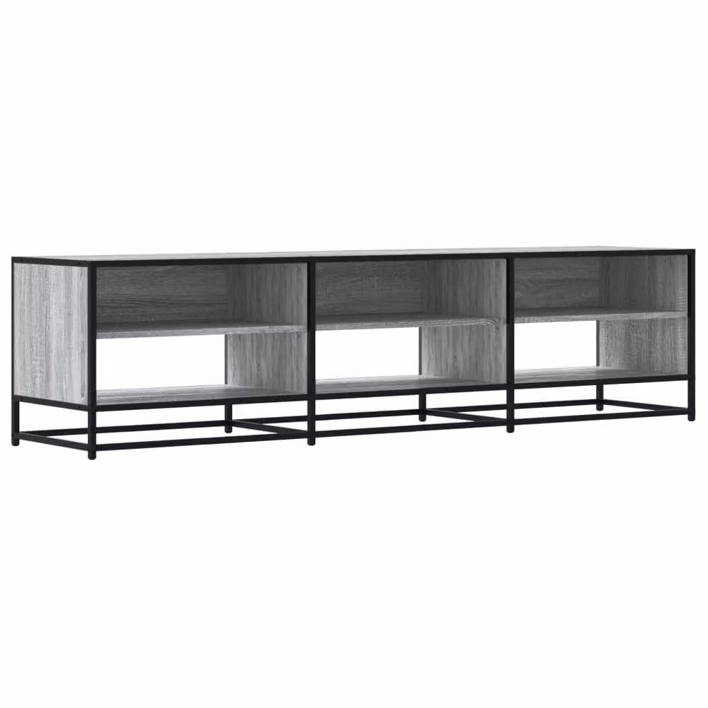 Berkfield Home TV Cabinet in Grey Sonoma, W/D/H: 180 x 40 x 46 cm – 2