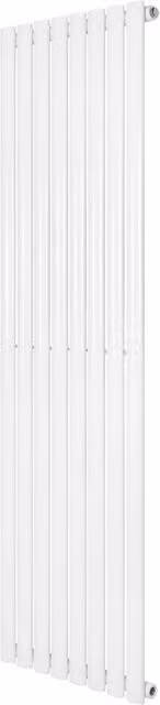 Monstershop Oval Single Column Radiator in White, H 160 cm x W 48 cm – 1