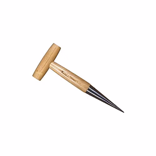 Kent & Stowe Stainless Steel and Wood Dibber in Beige