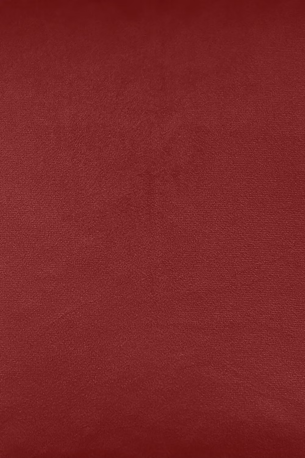 Enhanced Living Pair of Red Plain Velvet Square Cushion Covers, W/D/H: 43 x 43 x 43 cm – 2