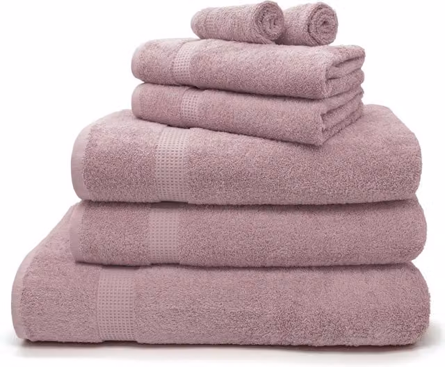 Velosso Luxury 100% Egyptian Cotton Towels, 550gsm, Pink
